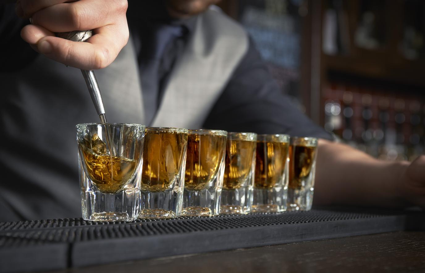 Shotglas / Schnapsglas, Onis, Whiskey Fluted - 60 ml