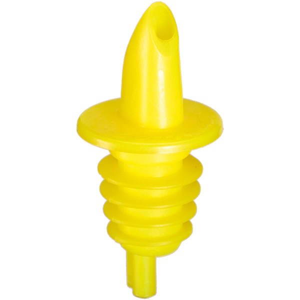 Ausgießer / Flaschenausgießer, Gelb