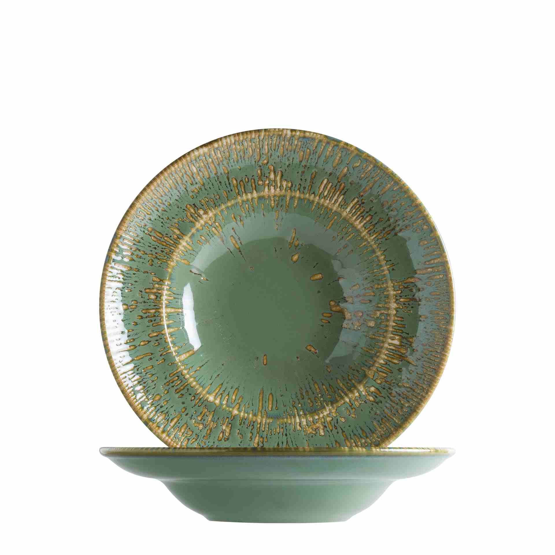 Pastateller, Bonna, Snell Sage, Grün - Ø 27 cm | 450 ml