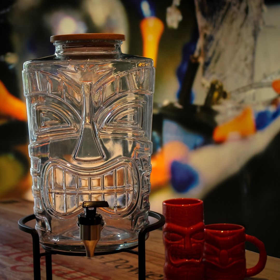Tiki Getränkespender mit Zapfhahn, Onis - 7,6 Liter