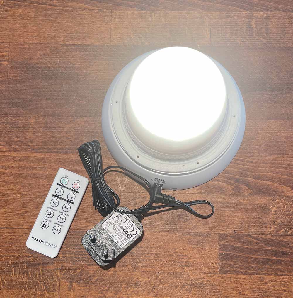 Lampe für Eisbecken, ImagiLights, Spitzwassergeschützt, 24 Farben