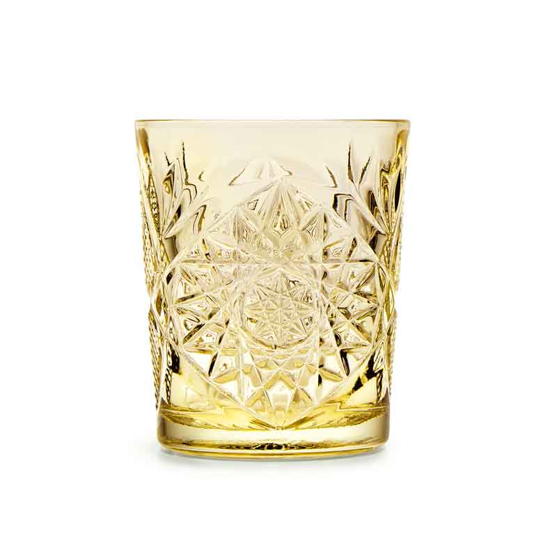 Double Old Fashioned Glas, Onis, ICON Spring Summer, Gelb- 355 ml