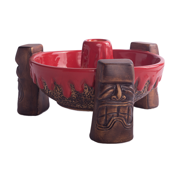 Tiki Vulcano Schale, APS Tiki, Porzellan - 600 ml