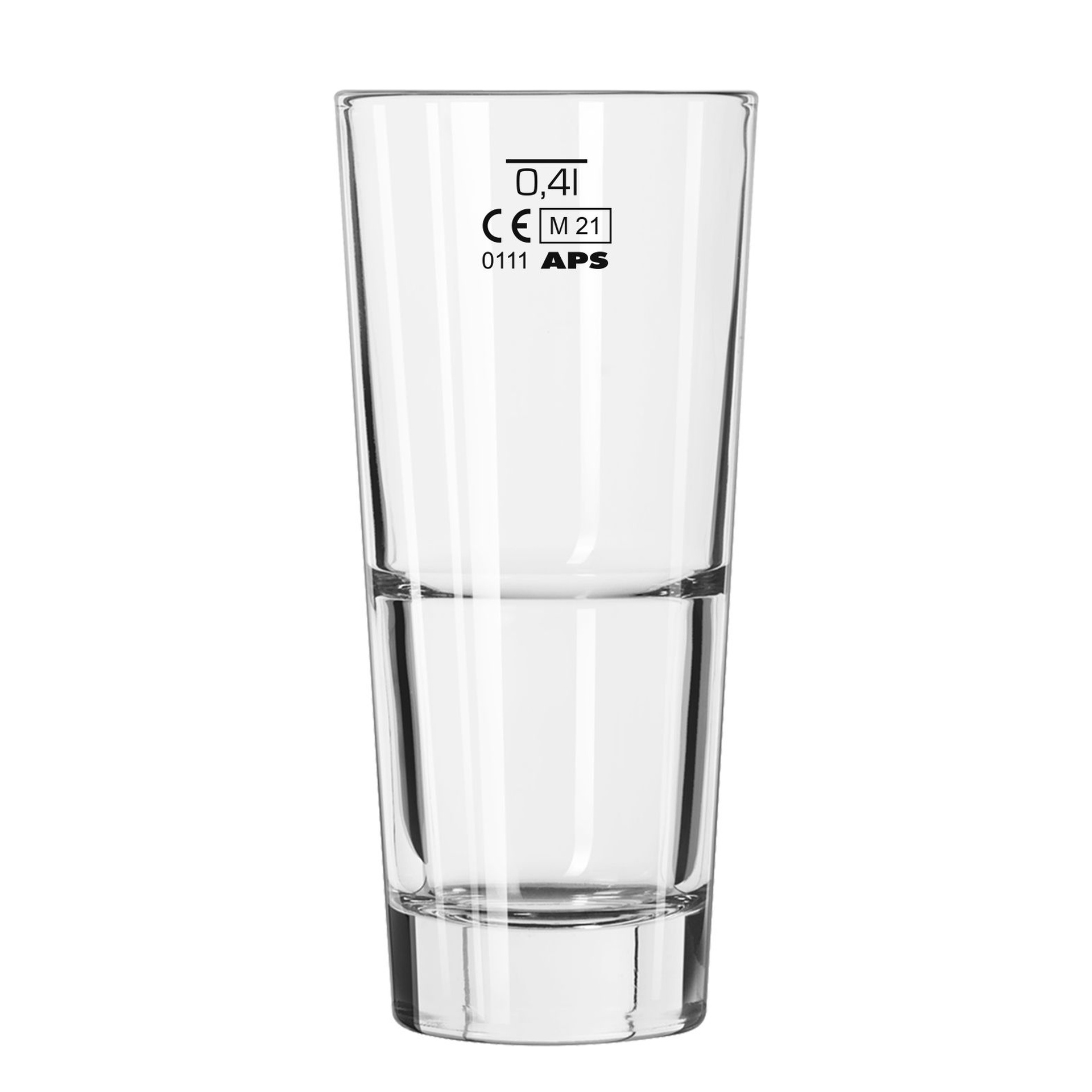 Cooler Glas / Beverage, Onis, Adventure - Eichstrich: 0,4 l