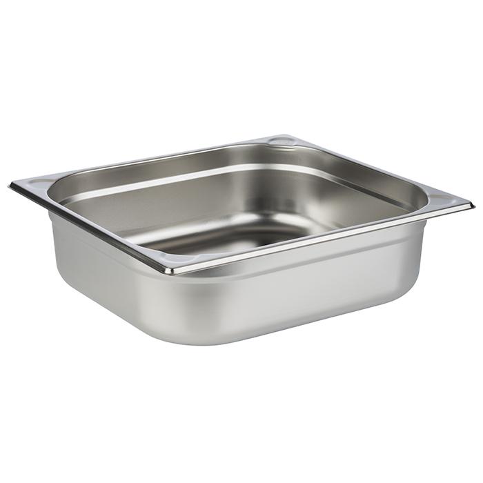 GN 2/3-100, APS, Edelstahl, Silber - 8,4 Liter