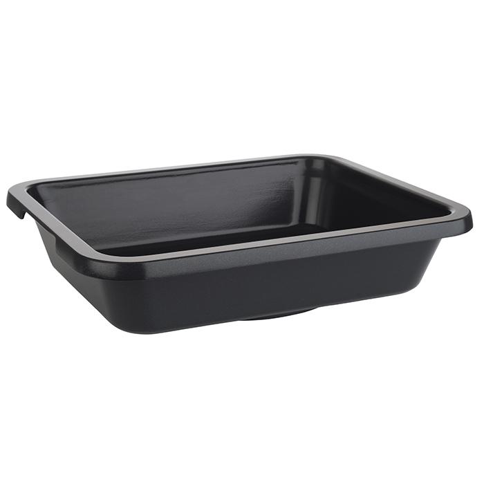GN 1/2 Behälter, APS, Indu, Schwarz - 3.000ml
