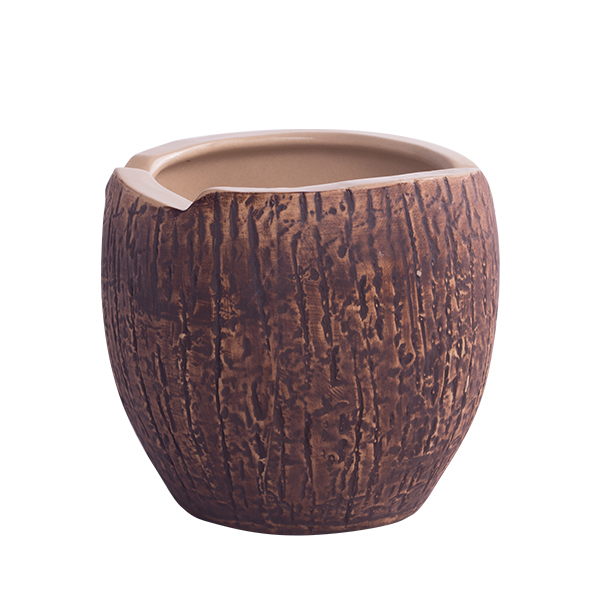 Tiki Becher Kokosnuss, APS Tiki, Porzellan - 565 ml