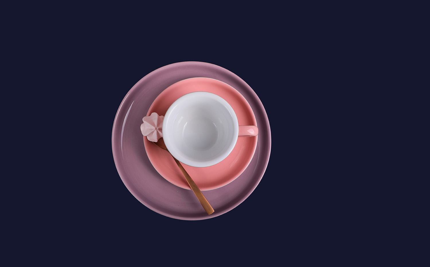 Dessertteller, APS Porcelain, Colored Line Kaminrot - Ø 20,6 cm