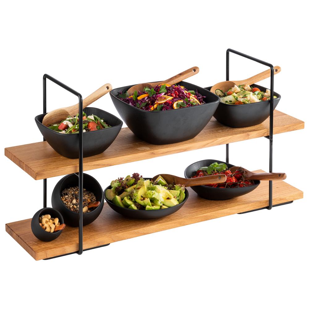 Etagère, 2-stufig, APS, PERFECTO SMALL - 23 x 80 cm