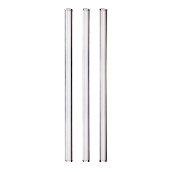Glas Trinkhalm / "Strohalm", APS, 50 Stück gerade - 11 x 150 mm