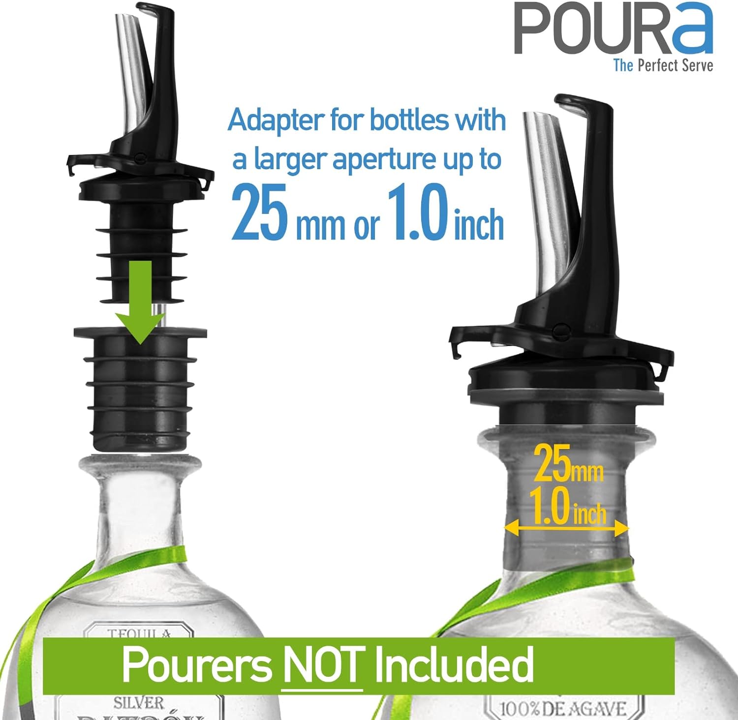 Adapter für POURa Flaschenausgießer, POURa - 25 mm