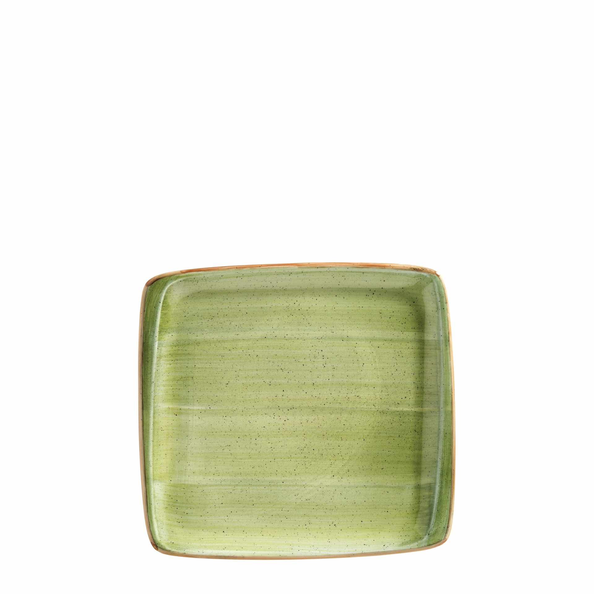 Servierplatte "Moove", Bonna, Aura Therapy, Grün - 21,5 x 20 cm