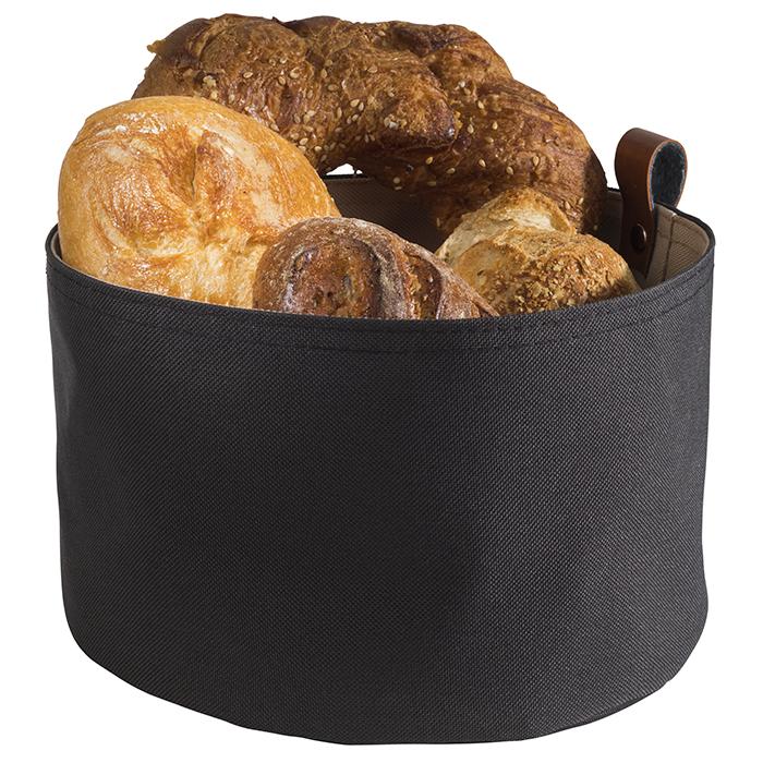 Brottasche, APS, Tetron, beige/dunkelgrau - Ø20cm