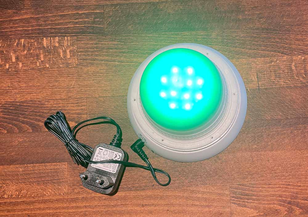 Lampe für Eisbecken, ImagiLights, Spitzwassergeschützt, 24 Farben