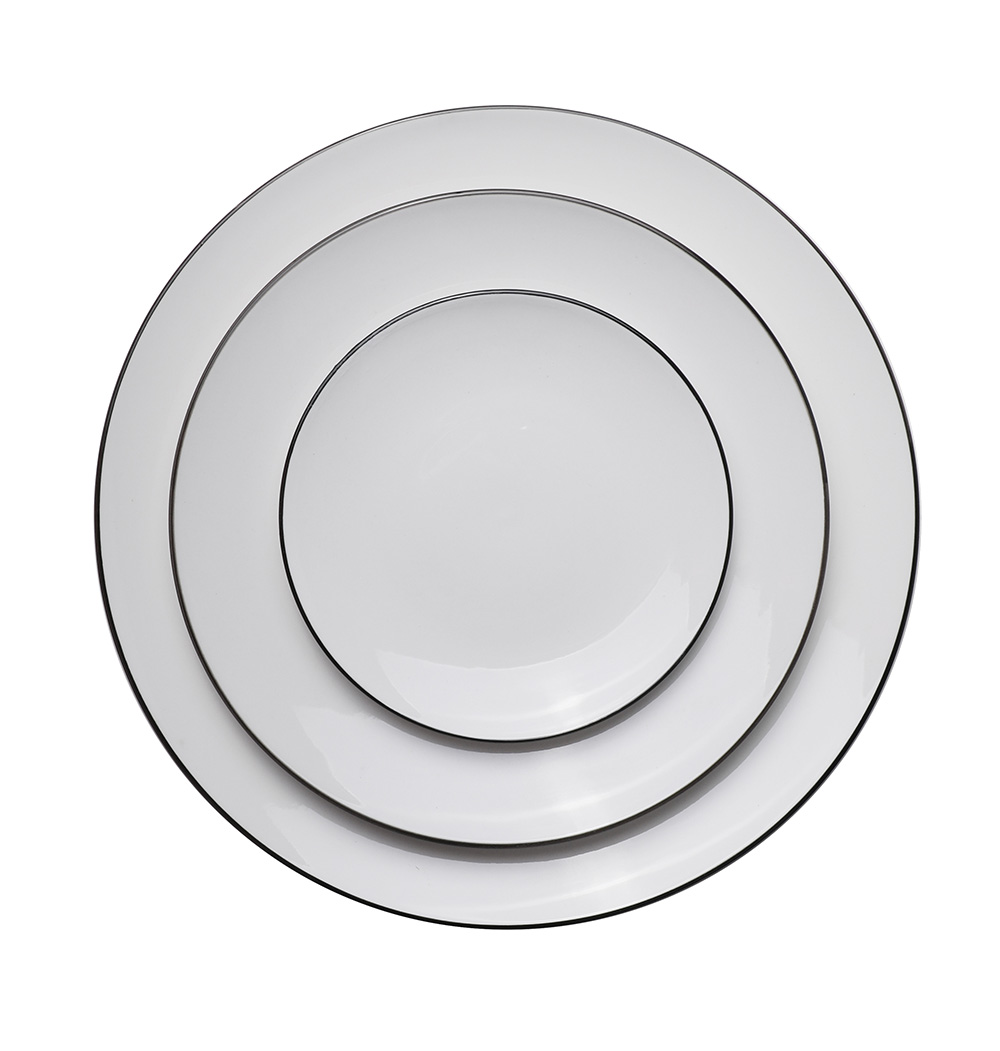 Servierplatte, APS Porcelain, Filippa - 26 x 12 x 1 cm