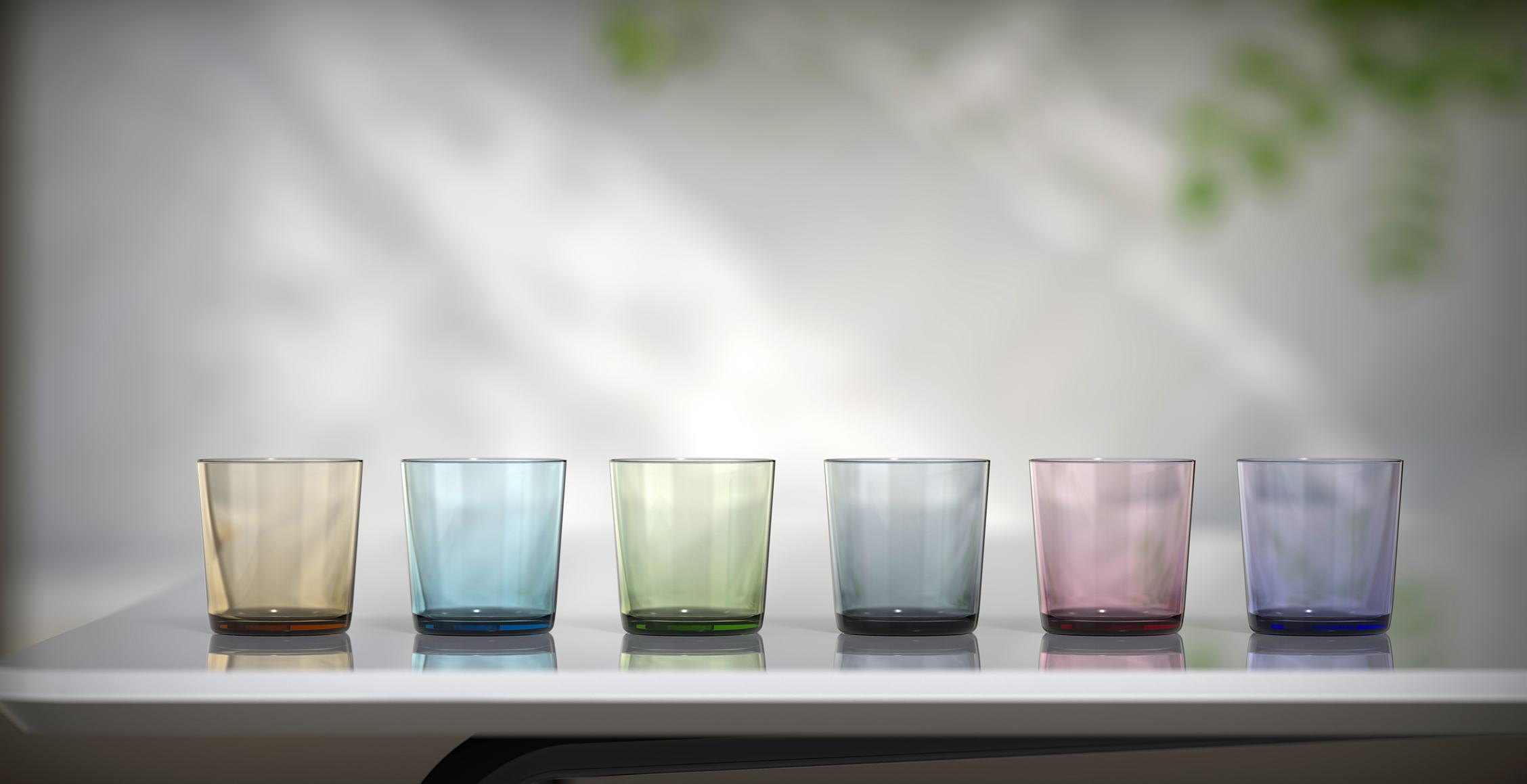 Double Old Fashioned Glas, Onis, Cidra Color, Bernstein - 390 ml