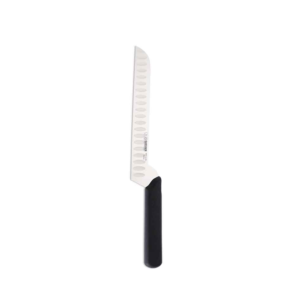 Käsemesser mit Kullenschliff, Giesser - Klingenlänge: 20 cm