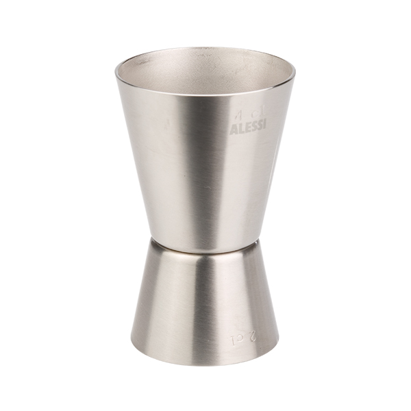 Jigger / Barmaß, Alessi, Edelstahl - 20 / 40 ml