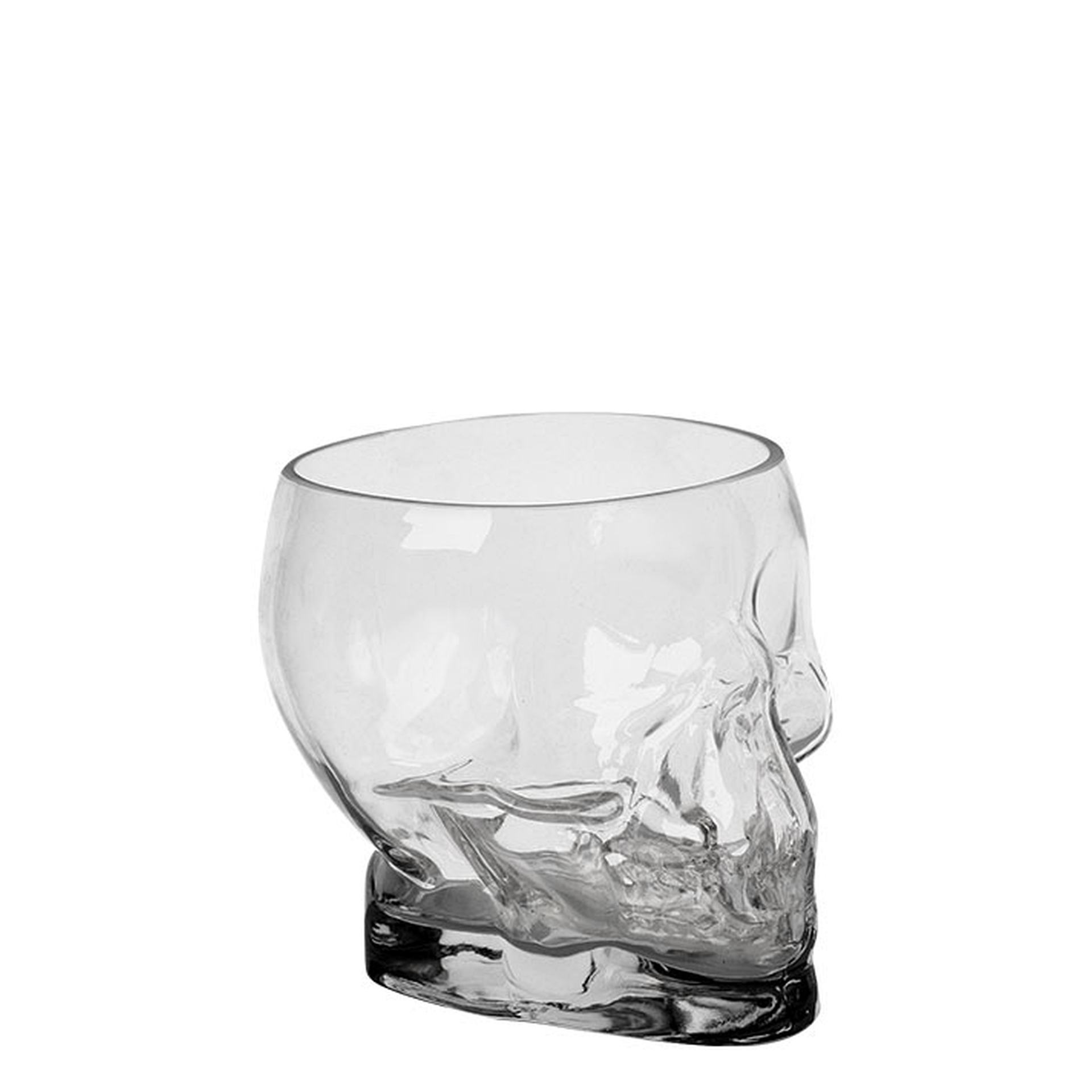 Tiki Becher "Totenkopf" aus Glas, APS Glass - 1,58 Liter