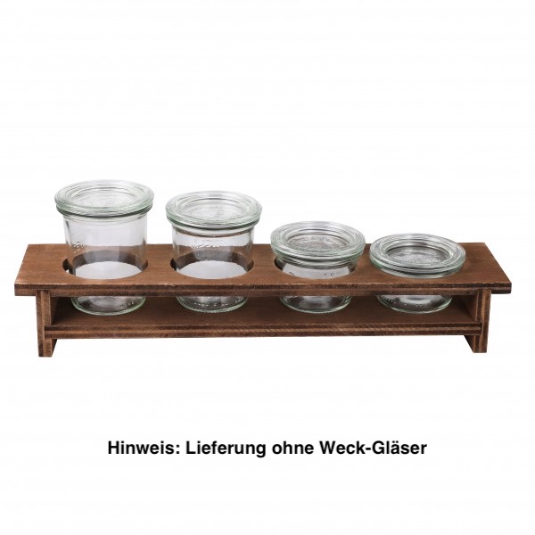 Holz-Ständer für Einmachgläser, APS