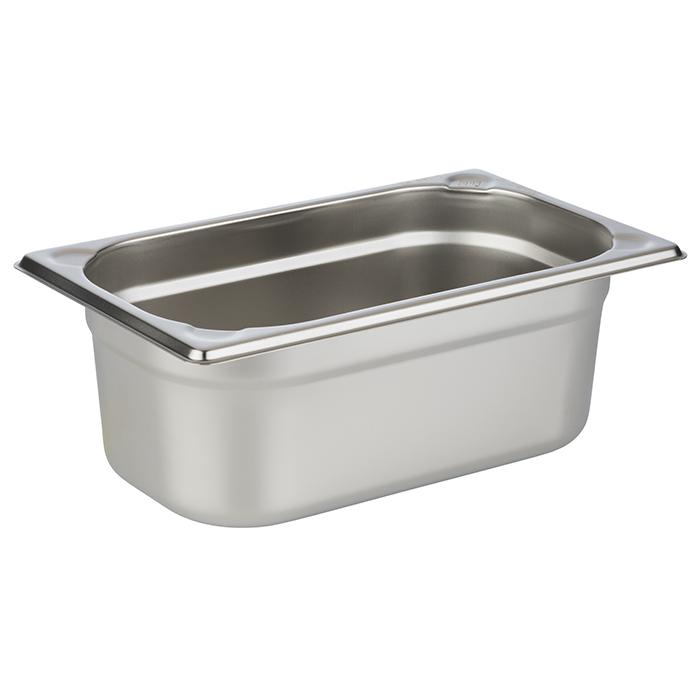 GN 1/4-100, APS, Edelstahl, Silber - 2,8 Liter