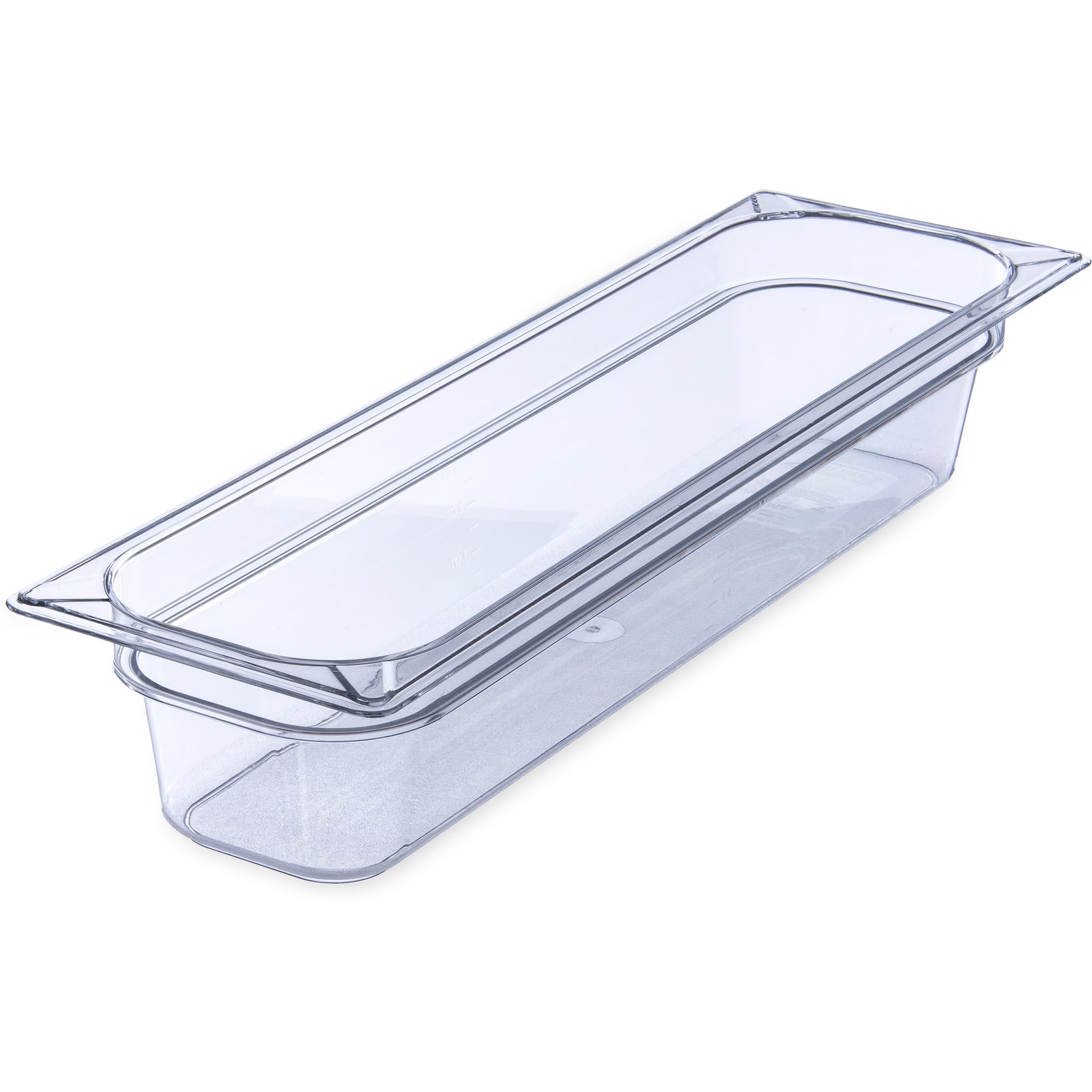 GN 2/4-100, Carlisle, StorPlus, Polycarbonat, Klar - 4,8 Liter