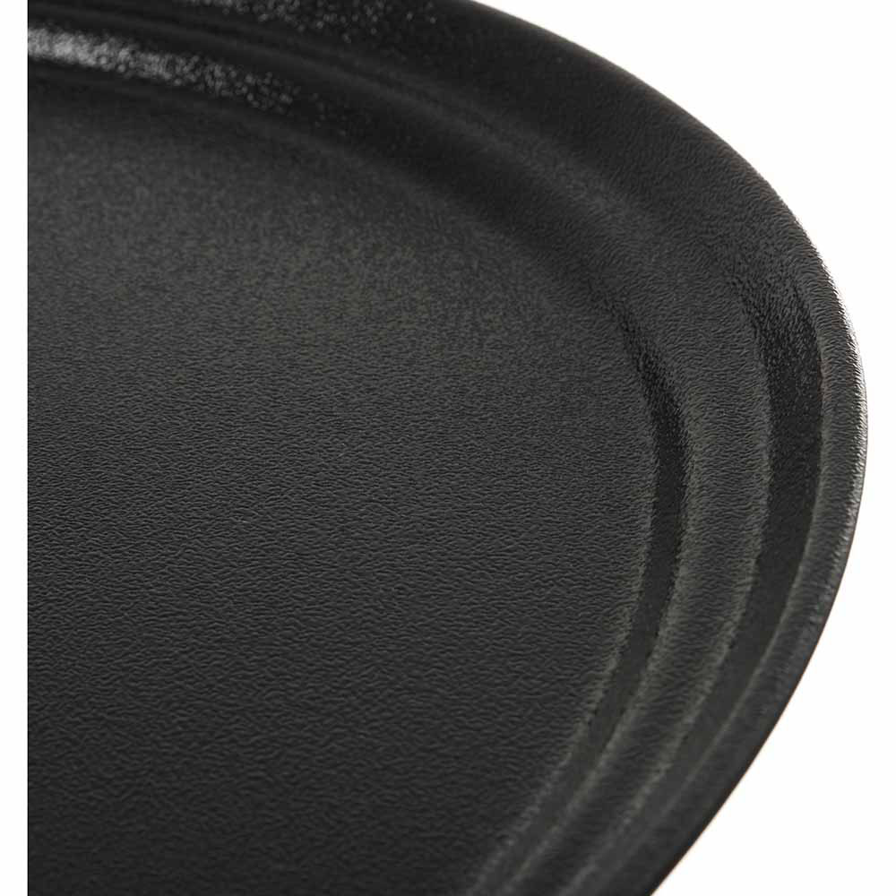 Serviertablett oval/XXL, Carlisle, Schwarz - 78,74 x 60,96 cm
