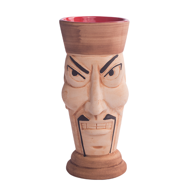 Tiki Becher Fu Manchu, APS Tiki, Porzellan - 360 ml
