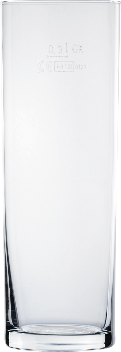 Bierglas, TABLE ROC, Kölner Stange - Eichstrich: 0,3 l
