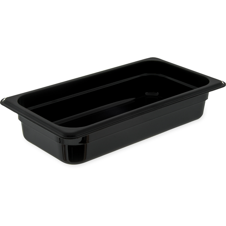 GN 1/3-65, Carlisle, StorPlus, Polycarbonat, Schwarz - 2,3 Liter