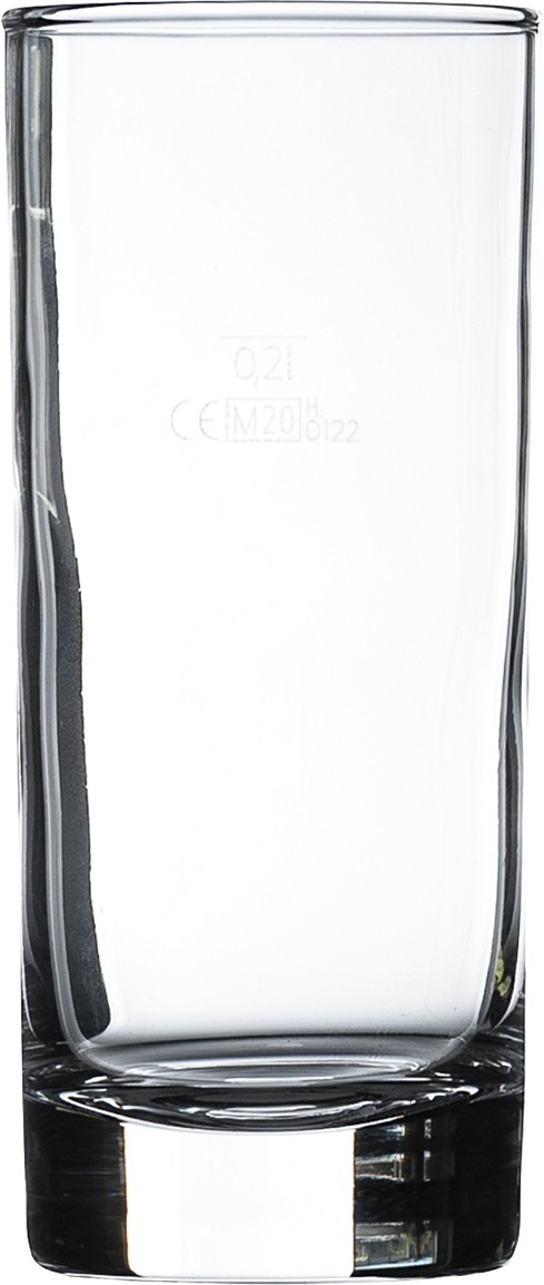 Longdrinkglas, Arcoroc, Islande FH29 - Eichstrich: 0,2l