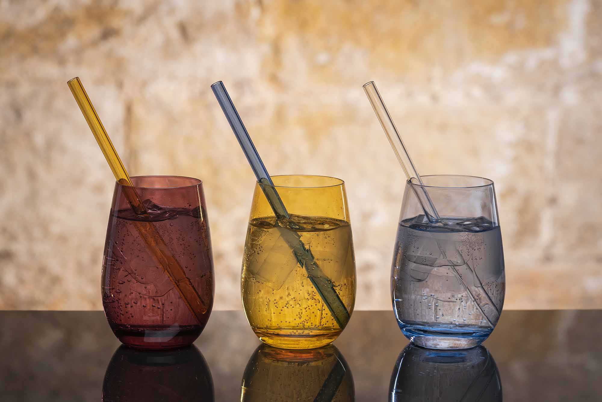 Becher, Stölzle, Elements, Blaugrau - 465ml