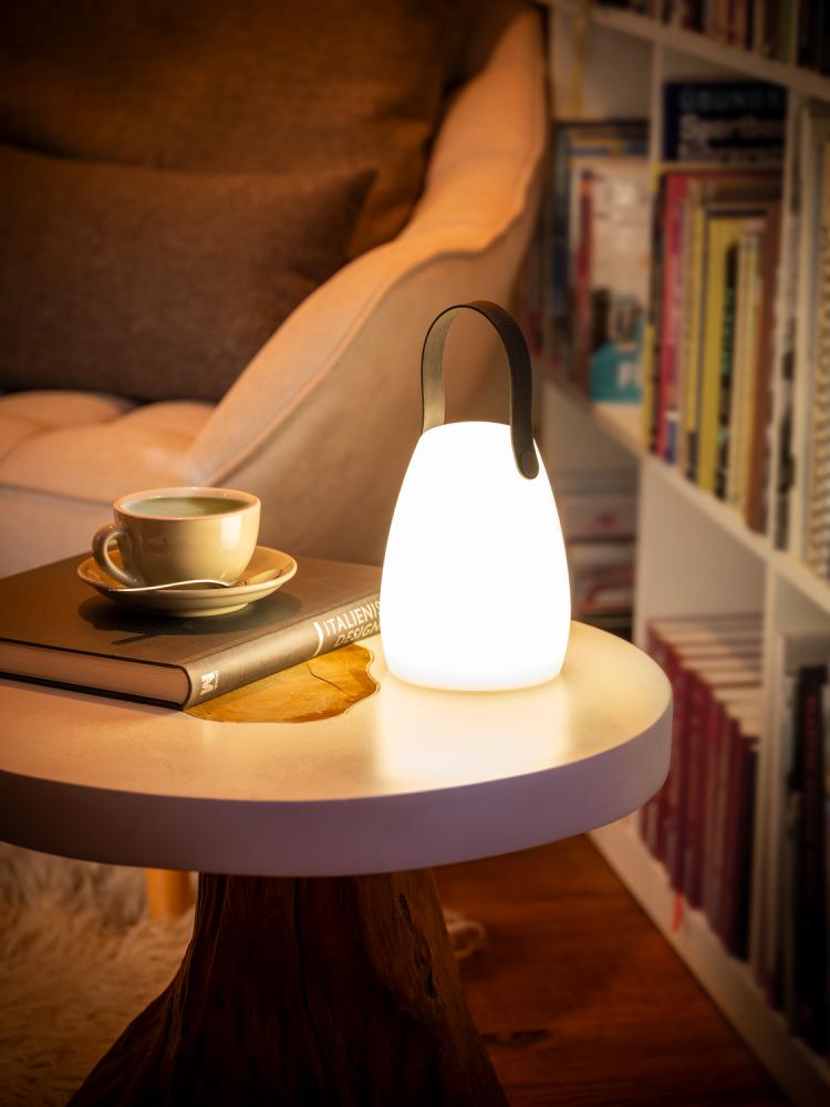 Akku LED-Tischlampe, APS, Niels - Höhe 16 cm