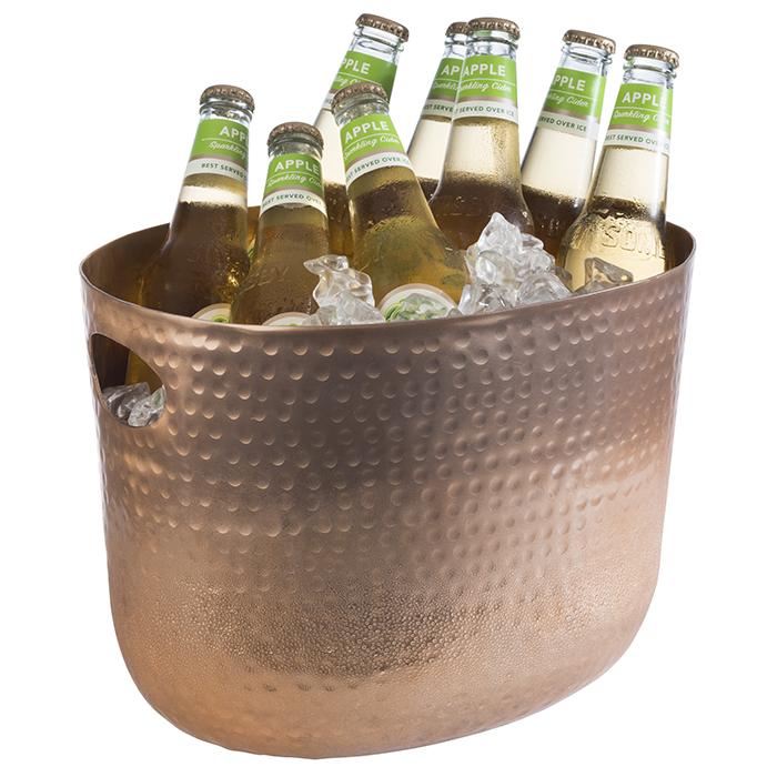 Wein- / Sektkühler, APS, Alu, Kupfer - 7 Liter