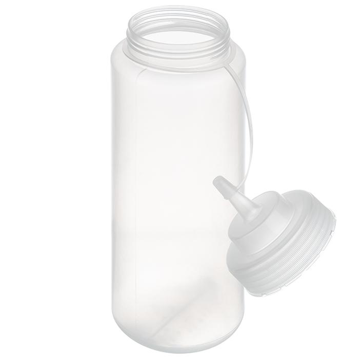 Quetschflasche / Squezze Bottle, APS, Klar - 1,025 Liter