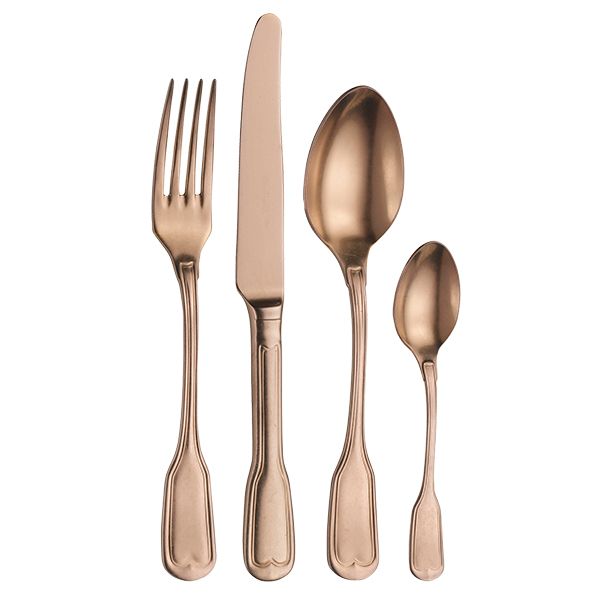 Tafelgabel, Pintinox Vittoriale Alchimique Bronze - 20,9cm
