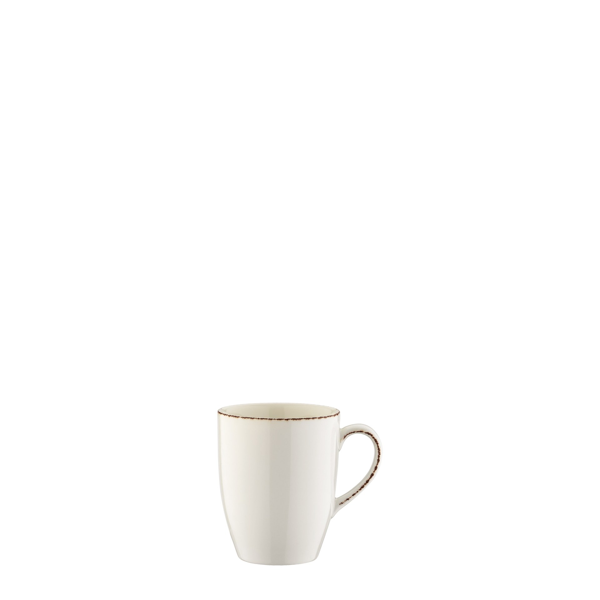 Kaffeebecher, Bonna, Retro Tawny, Creme - 330 ml