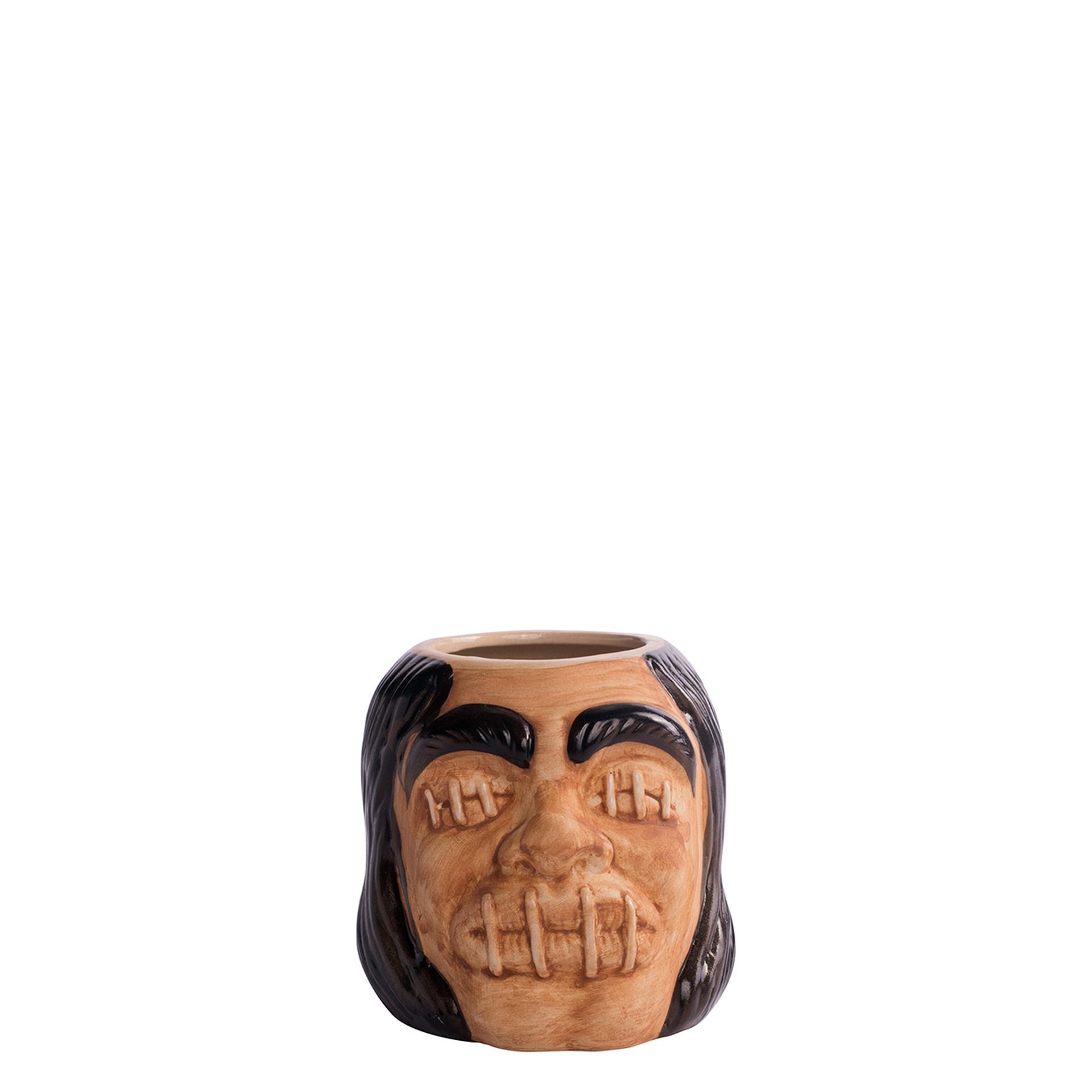 Tiki Becher "Schrumpfkopf", APS Tiki, Porzellan - 505ml