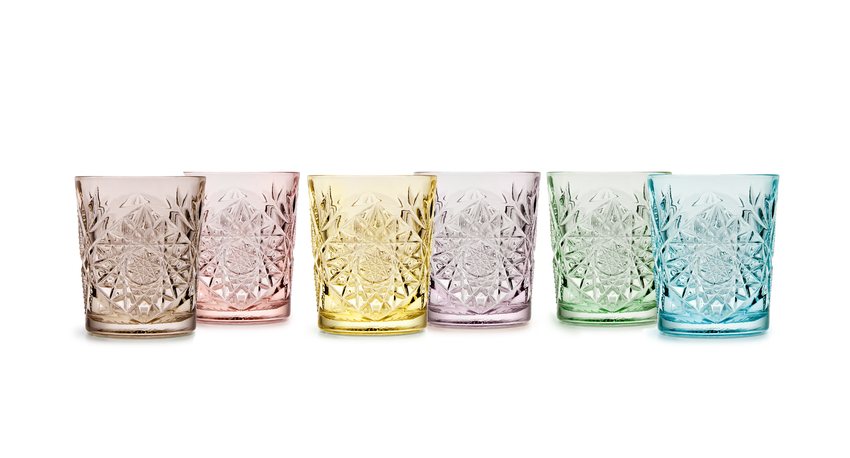 Double Old Fashioned Glas, Onis, ICON Spring Summer, Pink- 355 ml
