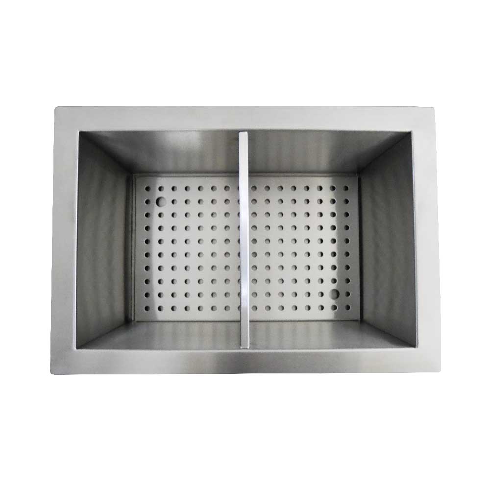 Eiswanne CNS innen 510 x 306 x 210 mm, isoliert, Einbau
