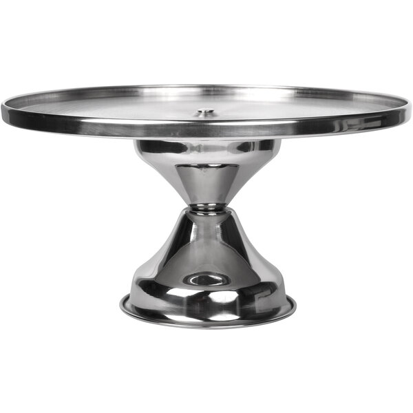 Kuchenständer, Edelstahl, Silber - Ø 32 cm | H 18 cm
