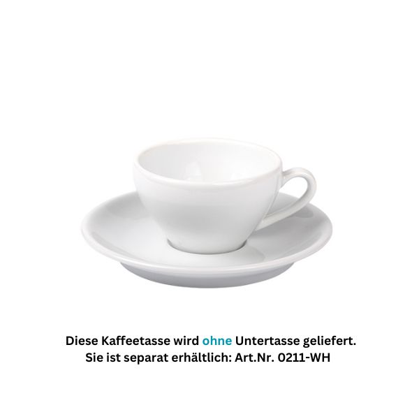 Kaffeetasse, Royal Porcelain, Serie 02 - 175 ml | H 5,1 cm