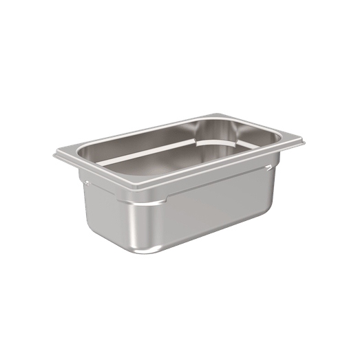 GN 1/4-100, Rieber, Edelstahl, Silber - 2,3 Liter