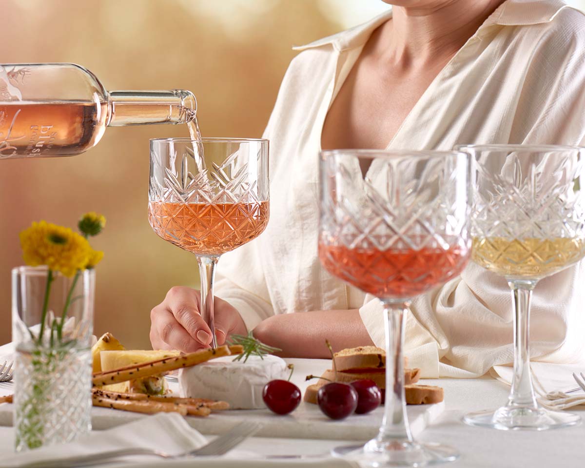 Gin Tonic Cocktail Glas mit Stiel, Pasabahce, Timeless - 550 ml