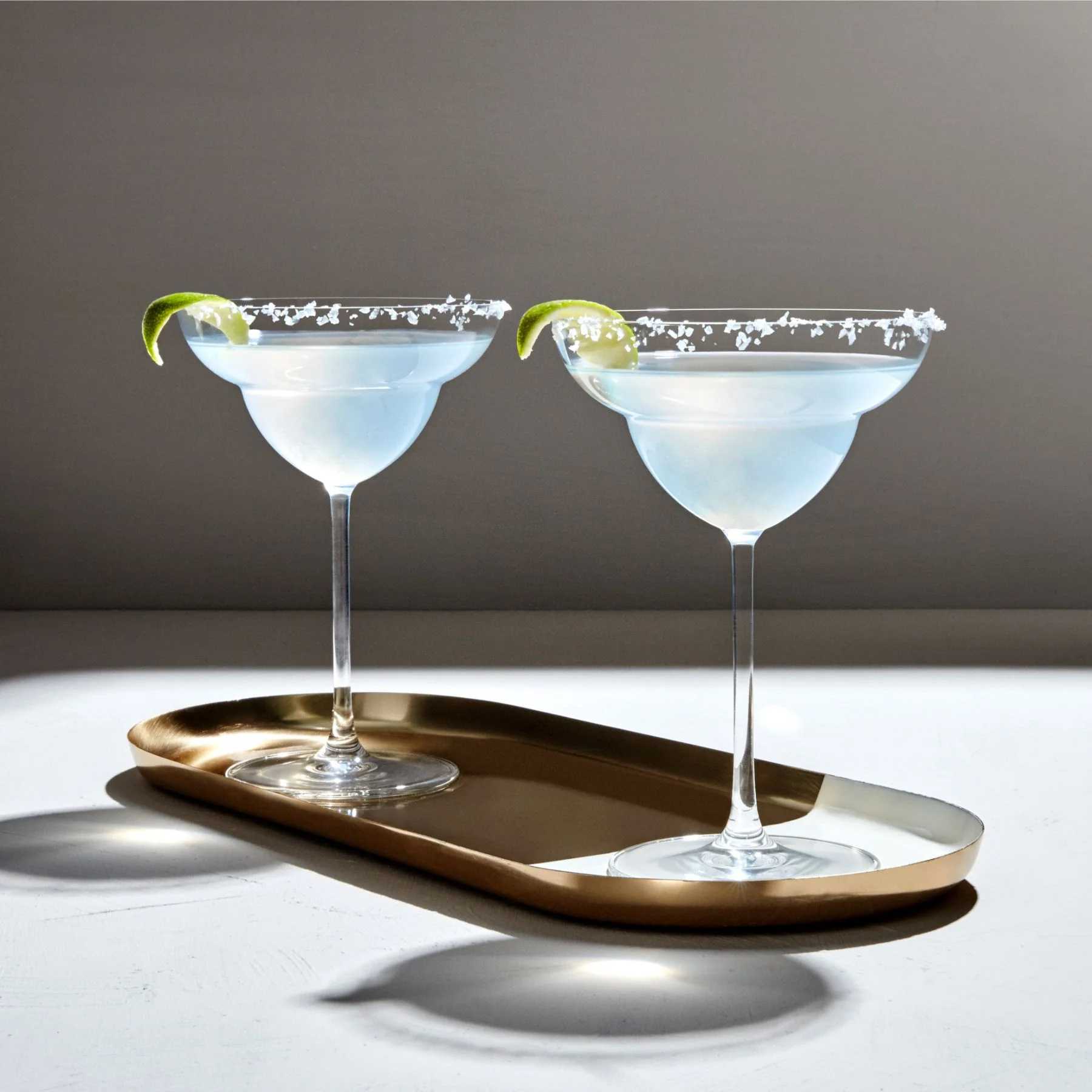 Margarita Glas / Margaritaschale, Nude, Vintage - 400 ml