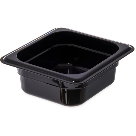 GN 1/6-65, Carlisle, StorPlus, Polycarbonat, Schwarz - 1 Liter
