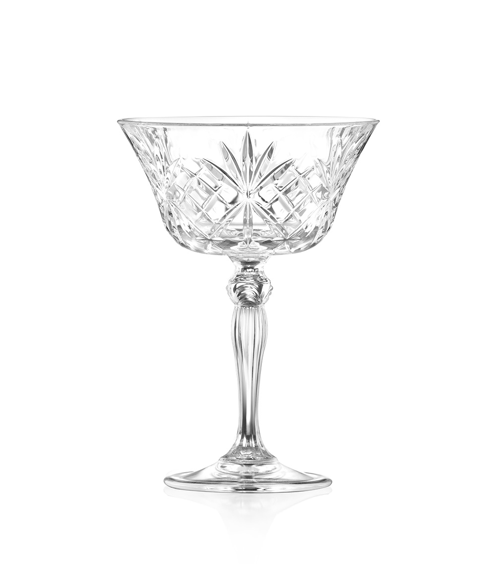 Coupette Glas / Cocktailschale, RCR, Melodia - 260ml