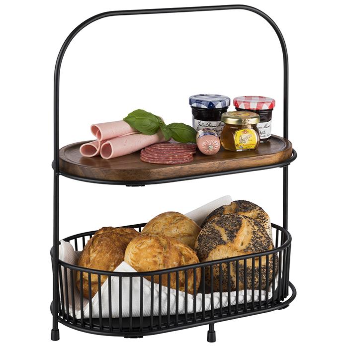 Etagère, 2-stufig, APS, Allrounder - 5 teiliges Set