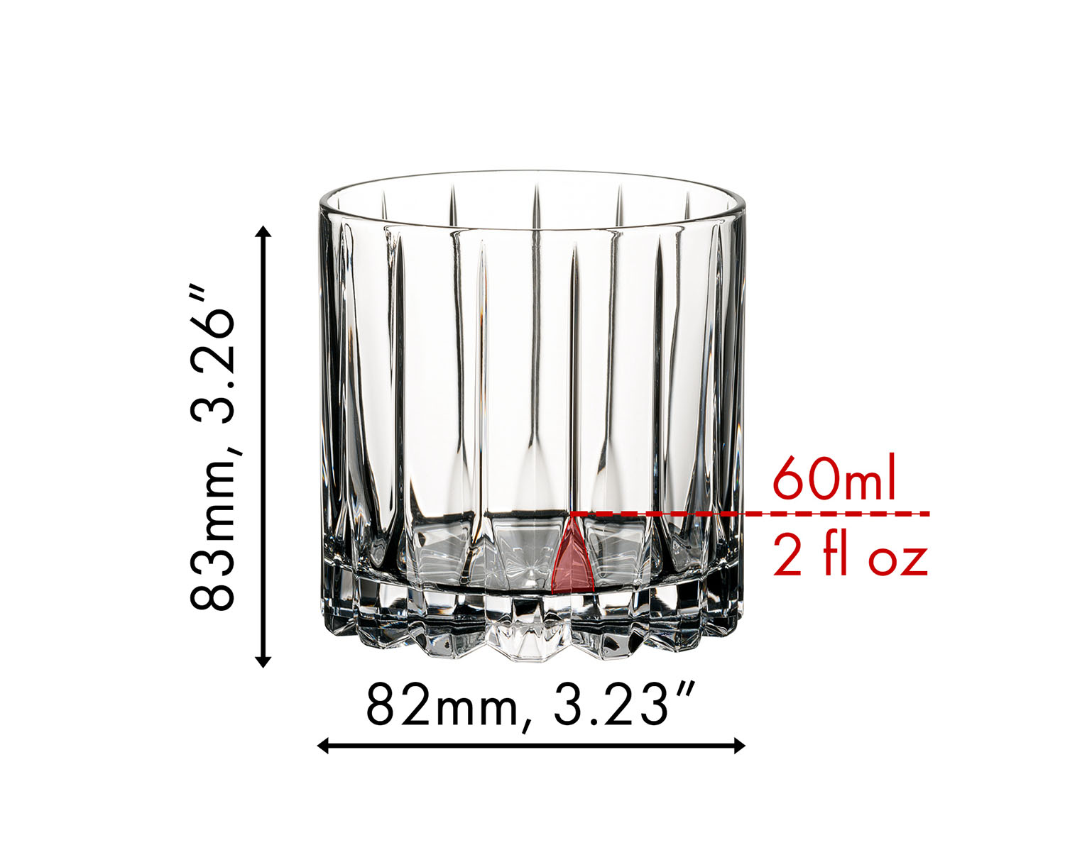 Rocks Glas / Old Fashioned Glas, Riedel, Bar Glasses - 283 ml