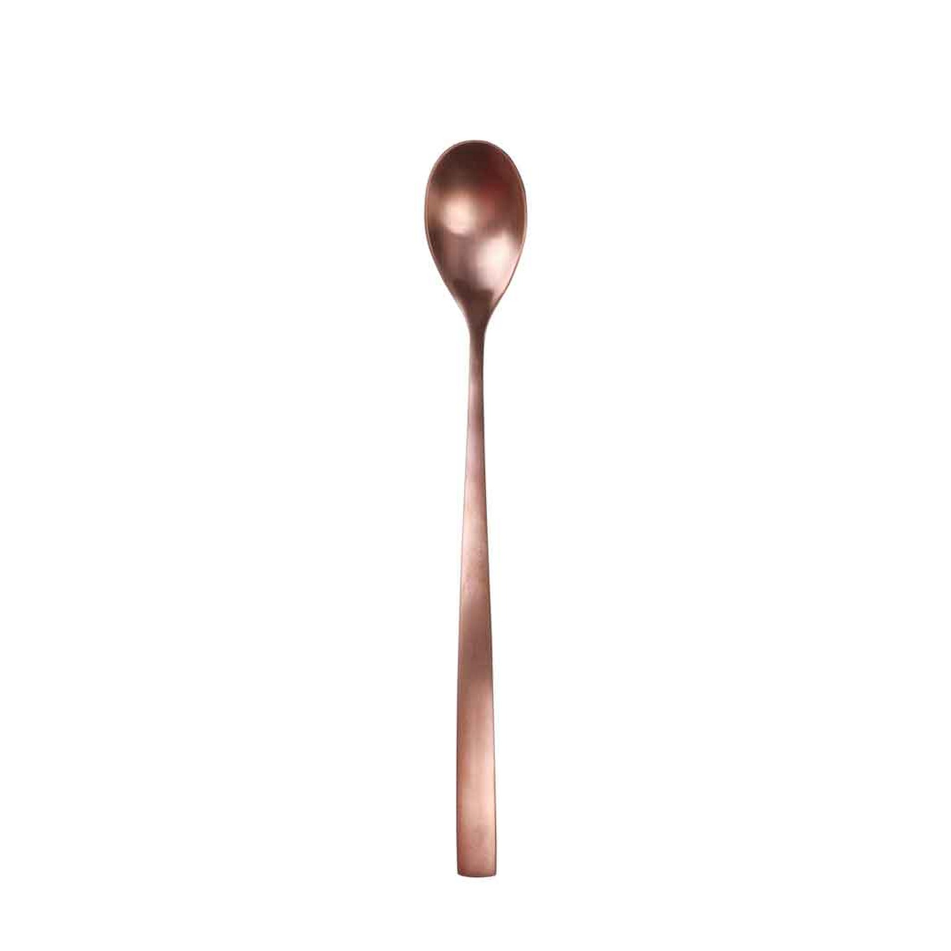 Latte-/Longdrinklöffel, Comas, BCN Colors Cobre, Kupfer - 20,2 cm